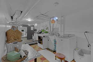 laundry area