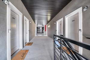 View of hallway