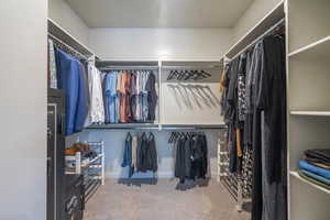 PRIMARY WALK IN CLOSET