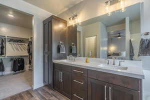 PRIMARY BATHROOM/DOUBLE SINKS