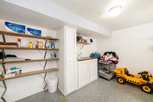 View of storage room
