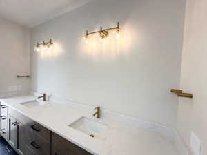 Bathroom with a sink