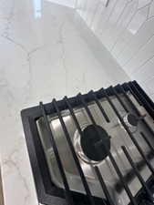 Room details with stone counters