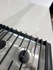 Details featuring light stone countertops