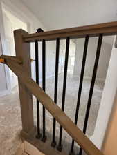 View of stairs
