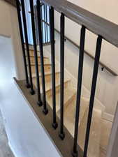 View of stairs