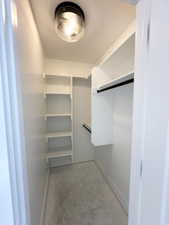 View of spacious closet