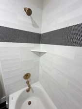 Full bath with shower / bath combination