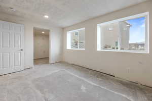 Interior space featuring recessed lighting
