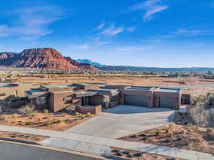 View of mountain background