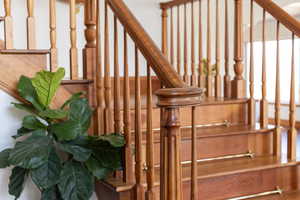 View of stairs