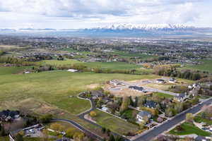 Bird's eye view with a mountain view and a residential view