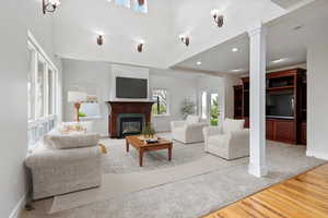 Staged Living area