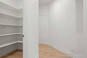 View of storage area