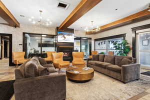View of community lobby