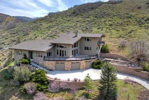Front view of house