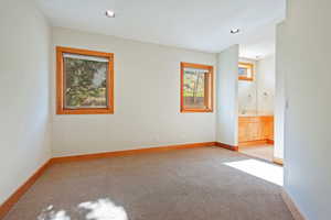 Bedroom with Jack and Jill bathroom