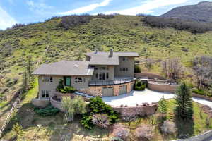 Front view of house