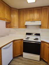 Stove and dishwasher