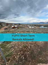 Exterior view of a mountain backdrop