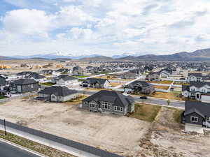 Mountain view with a residential view