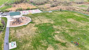 View of Playground and Pickleball Courts