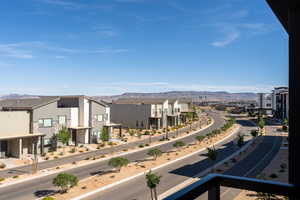 Exterior space with a residential view