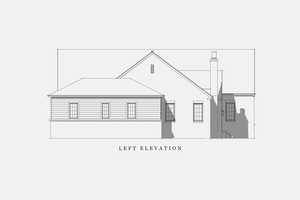Left elevation