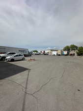 View of uncovered parking lot