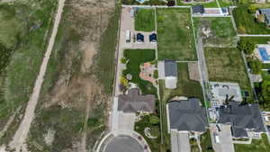 Drone / aerial view featuring a residential view