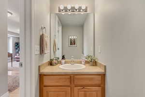 Main floor powder bath