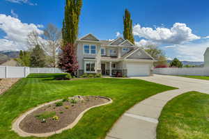 Home faces west... less snow to shovel and shady backyard in the afternoon/evening.