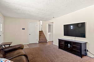 Carpeted living area