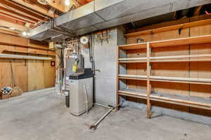 Lots of Storage, Updated Furnace, Humidifier, New Water Heater, & Shelving