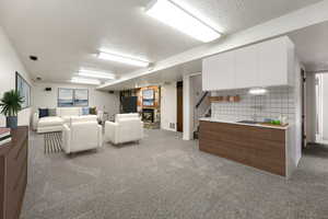Virtually Staged with Future Kitchen for ADU