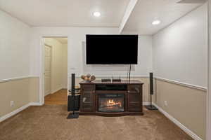 Basement family room