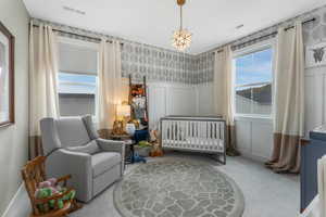 Each bedroom is bathed in abundant natural light, creating a bright and inviting atmosphere.