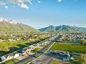 Mountain view with a residential view