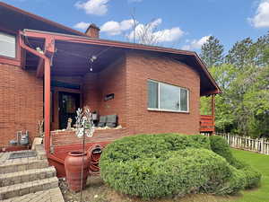 View of front of house