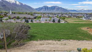 Mountain view with a residential view