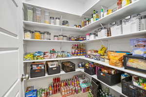 View of storage area