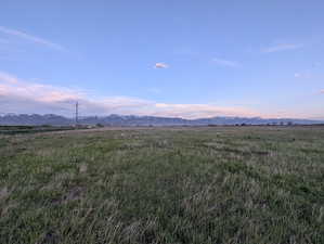 View of mountain feature with a rural view