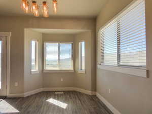 Dining room featuring a wealth of natural light