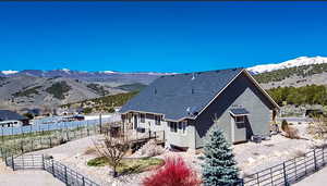 Rear view of property