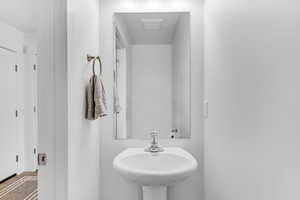 Bathroom with a sink