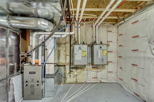 Utilities with water heater