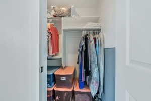 View of closet