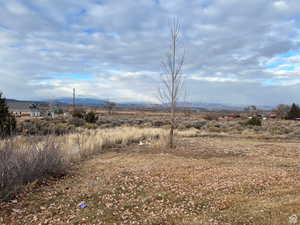 Mountain view with a rural view
