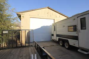 Exterior space featuring driveway