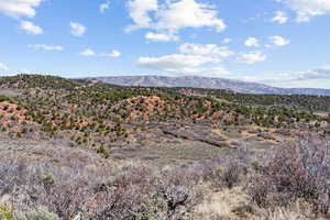 Looking NE with disc golf visible on right side